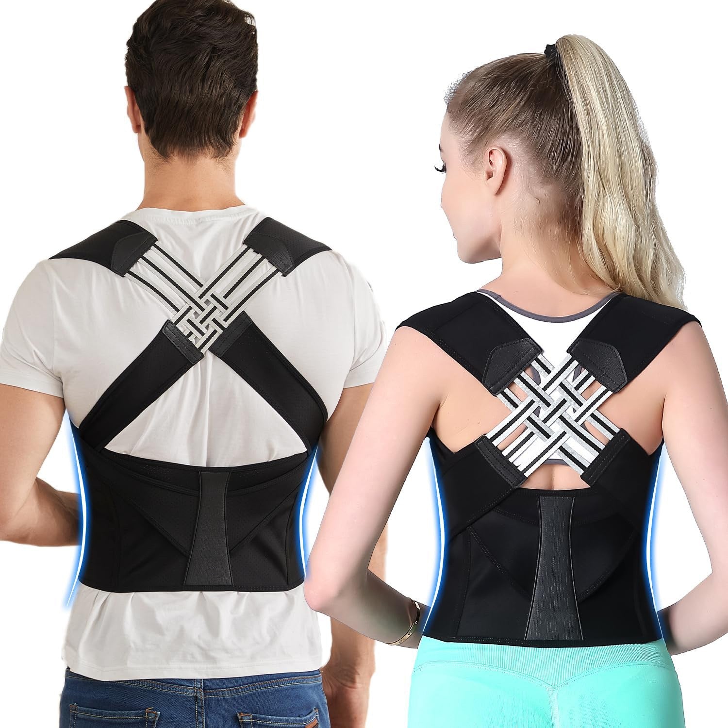 Posture Corrector - Relieve Slouching & Support Better Alignment